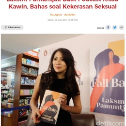 Laksmi Pamuntjak Buat Podcast Kitab Kawin, Bahas soal Kekerasan Seksual